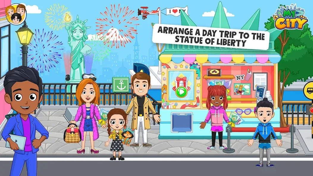 Скачать взлом My City: NewYork Trip (Мой город)  [МОД Unlimited Money] — стабильная версия apk на Андроид screen 4