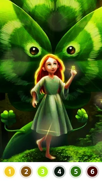 Скачать взлом Myth & Fairy Color by Number  [МОД Меню] — последняя версия apk на Андроид screen 4