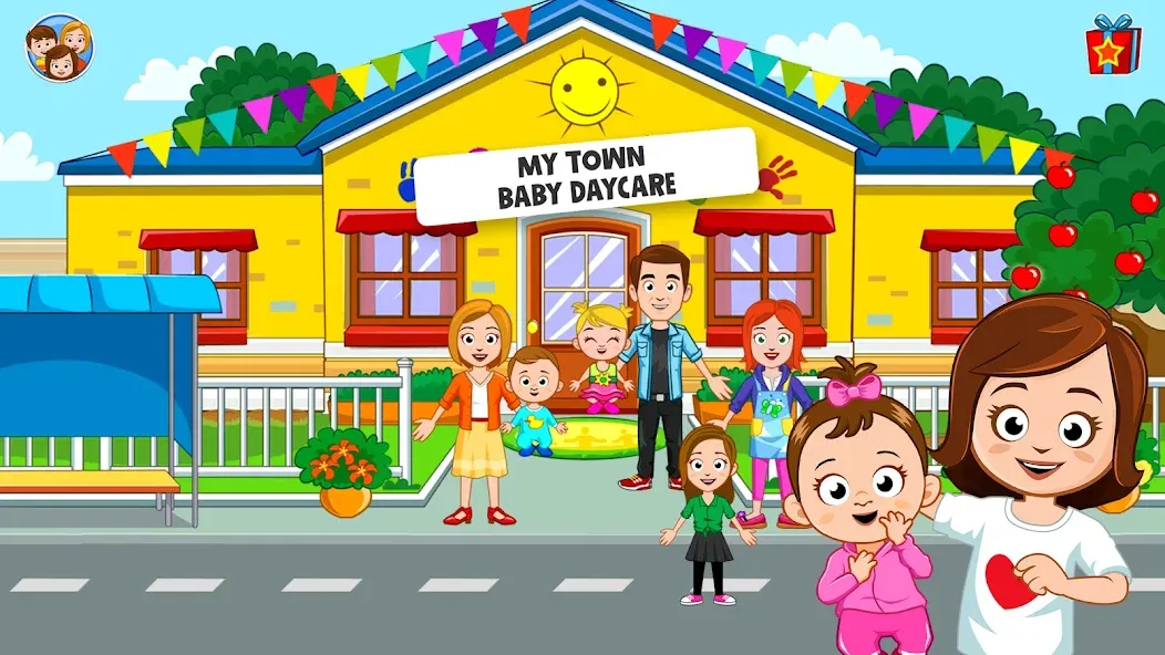 Взлом My Town : Daycare Game  [МОД Unlocked] — полная версия apk на Андроид screen 2