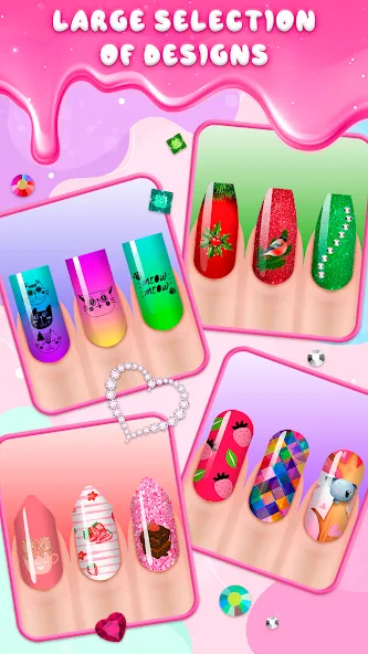 Скачать взлом Nail Salon  [МОД Все открыто] — полная версия apk на Андроид screen 5