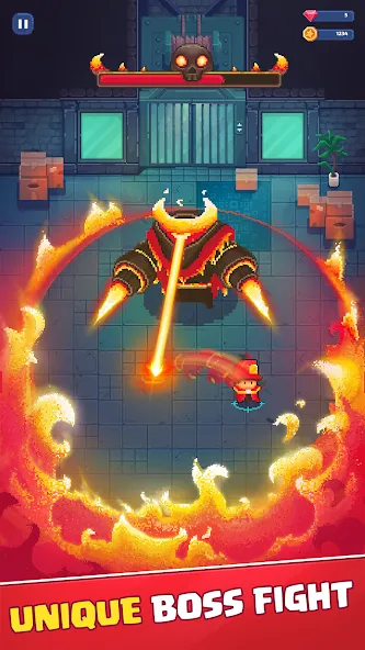 Скачать взломанную Firefighter: pixel shooter  [МОД Бесконечные деньги] — стабильная версия apk на Андроид screen 4