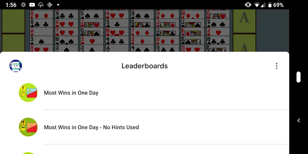 Взлом FreeCell with Leaderboards (Фрикел с таблицей лидеров)  [МОД Все открыто] — последняя версия apk на Андроид screen 3