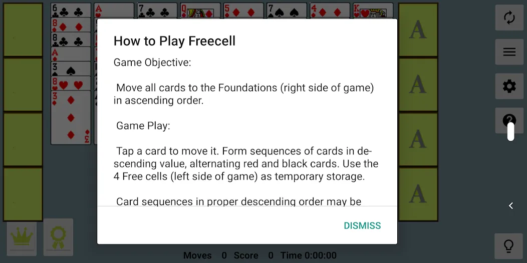 Взлом FreeCell with Leaderboards (Фрикел с таблицей лидеров)  [МОД Все открыто] — последняя версия apk на Андроид screen 5