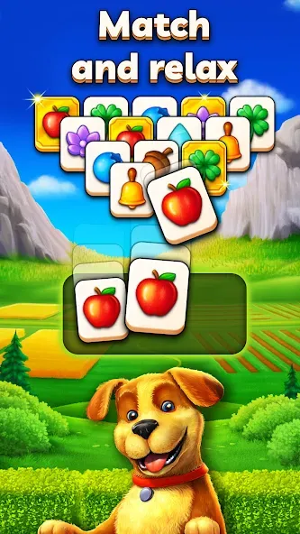 Скачать взлом Joey's Farm — Tile Match  [МОД Все открыто] — стабильная версия apk на Андроид screen 1