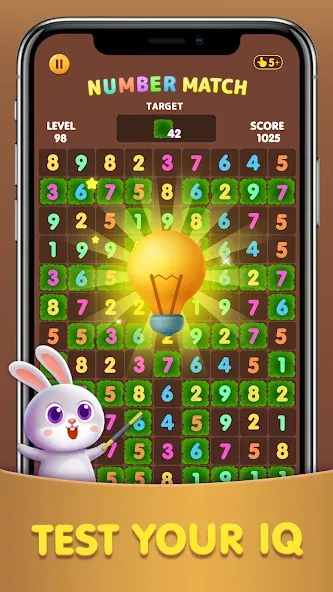 Взлом Number Match: Ten Crush Puzzle (Намбер Матч)  [МОД Много денег] — стабильная версия apk на Андроид screen 3