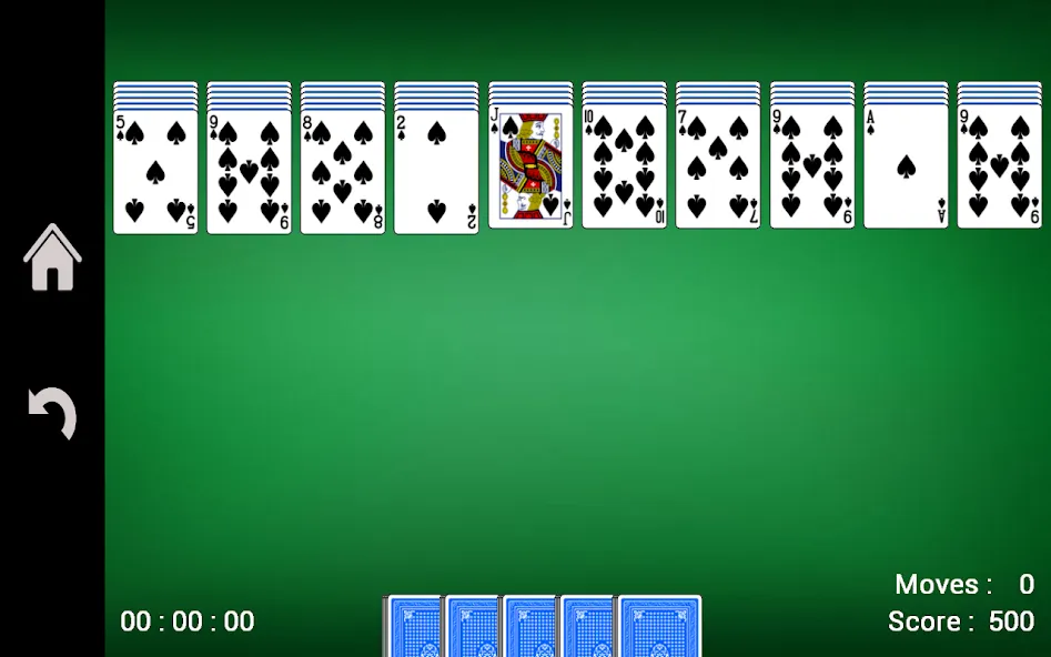 Взломанная Spider Solitaire  [МОД Mega Pack] — полная версия apk на Андроид screen 2