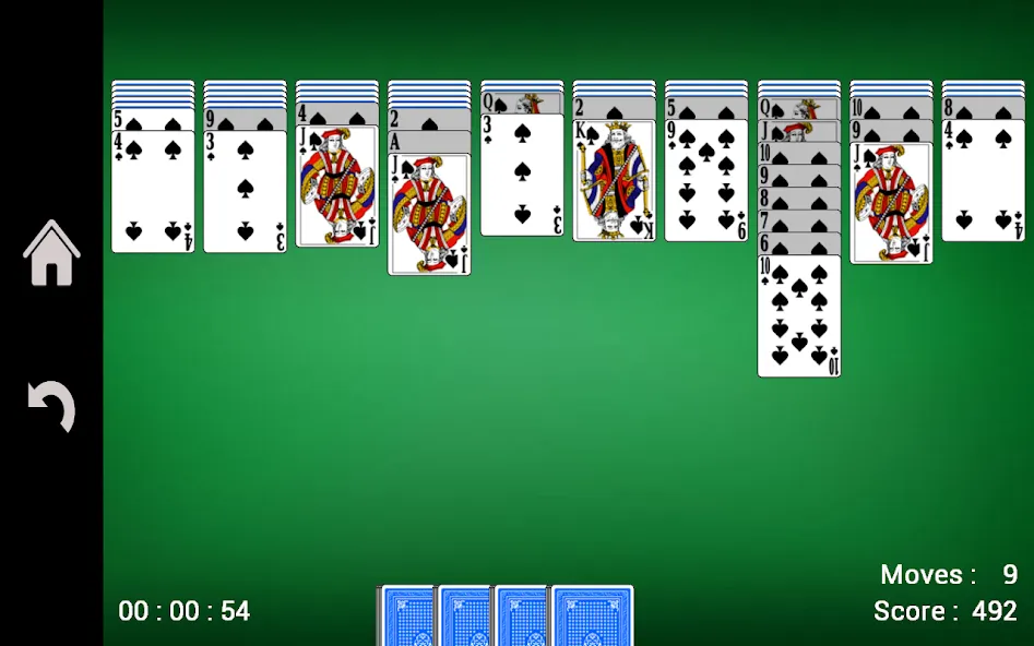 Взломанная Spider Solitaire  [МОД Mega Pack] — полная версия apk на Андроид screen 5