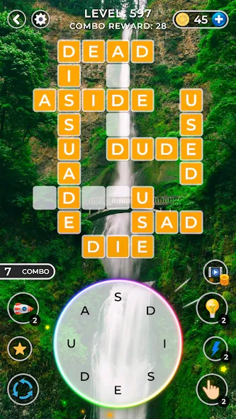 Взломанная WOW4:Word Connect Offline Word (ВАУ 4)  [МОД Unlocked] — последняя версия apk на Андроид screen 5