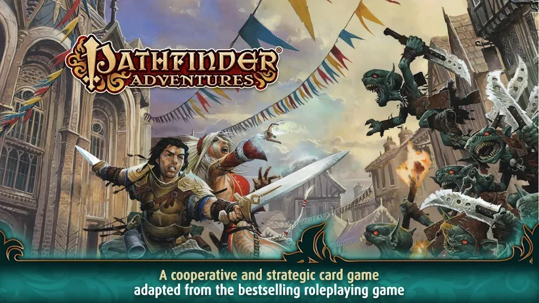 Взломанная Pathfinder Adventures (Пэсаифиндэр Эдвентурес)  [МОД Unlocked] — полная версия apk на Андроид screen 1