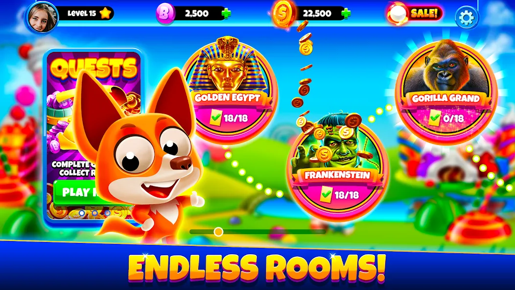 Скачать взломанную Xtreme Bingo! Slots Bingo Game  [МОД Unlocked] — стабильная версия apk на Андроид screen 5