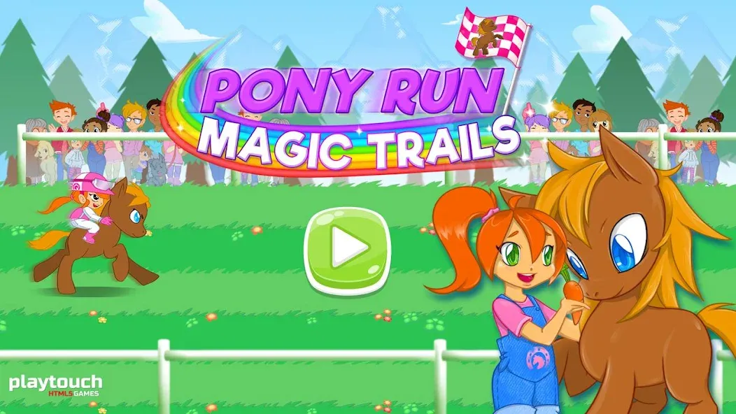 Взломанная Pony Run : Magic Trails (Пони Ран)  [МОД Все открыто] — стабильная версия apk на Андроид screen 4