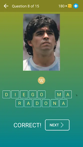 Взлом Guess the Soccer Player: Quiz  [МОД Бесконечные монеты] — полная версия apk на Андроид screen 2