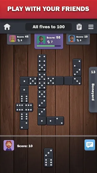 Скачать взлом Dominoes online — play Domino!  [МОД Unlimited Money] — последняя версия apk на Андроид screen 2