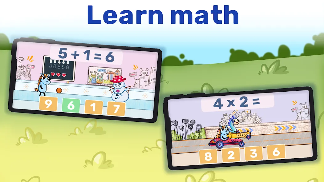 Взлом Math&Logic games for kids  [МОД Unlocked] — полная версия apk на Андроид screen 2