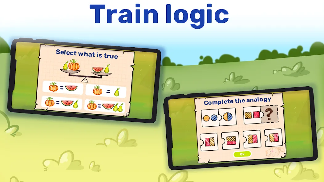 Взлом Math&Logic games for kids  [МОД Unlocked] — полная версия apk на Андроид screen 3