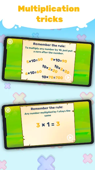 Взломанная Multiplication Games For Kids.  [МОД Бесконечные деньги] — полная версия apk на Андроид screen 4