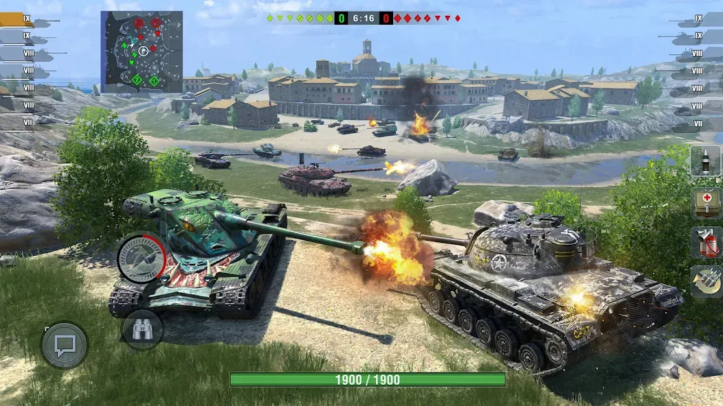 Скачать взлом World of Tanks Blitz (Ворлд оф Танкс Блиц ПВП)  [МОД Бесконечные монеты] — стабильная версия apk на Андроид screen 2