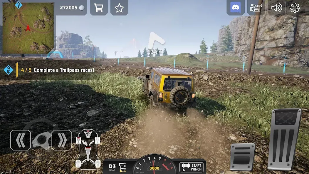 Скачать взломанную Off Road 4×4 Driving Simulator (Офф Роад)  [МОД Unlocked] — полная версия apk на Андроид screen 2