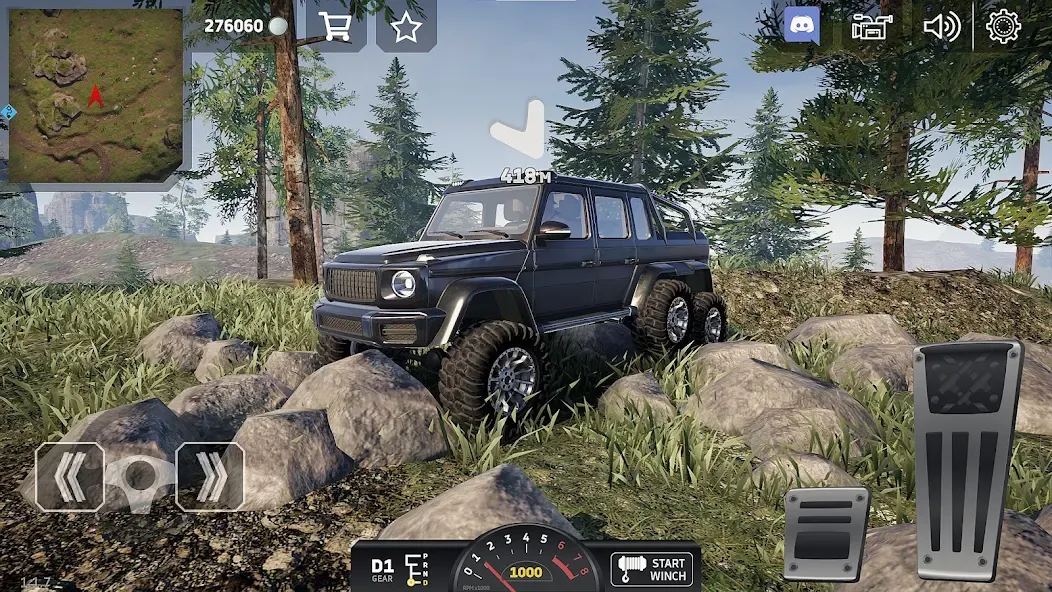 Скачать взломанную Off Road 4×4 Driving Simulator (Офф Роад)  [МОД Unlocked] — полная версия apk на Андроид screen 3