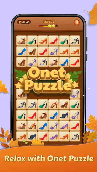 Скачать взлом Onet Puzzle — Tile Match Game (Онет Пазл)  [МОД Меню] — последняя версия apk на Андроид screen 1