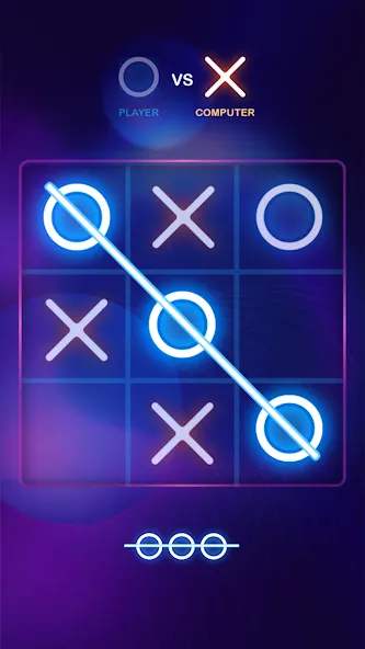 Скачать взломанную Tic Tac Toe 2 Player: XO Game (Тик Так Тоу 2 игрока)  [МОД Бесконечные деньги] — полная версия apk на Андроид screen 4