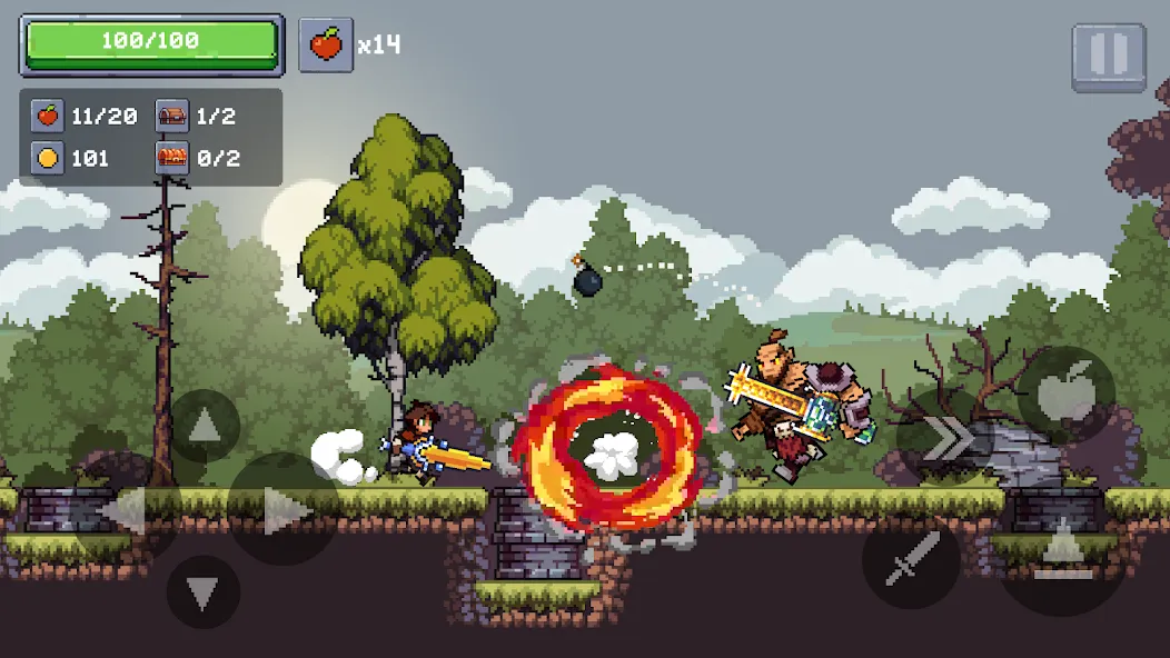 Взлом Apple Knight 2: Action Game (Эппл Найт)  [МОД Бесконечные деньги] — стабильная версия apk на Андроид screen 5