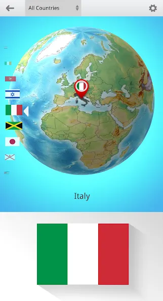 Скачать взлом Flags On the Globe  [МОД Unlocked] — последняя версия apk на Андроид screen 4