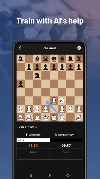 Взломанная Chessnut (Честнат)  [МОД Menu] — полная версия apk на Андроид screen 1