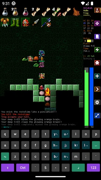 Взлом Dungeon Crawl Stone Soup (Данжен Кролл Стоун Суп)  [МОД Много монет] — полная версия apk на Андроид screen 2