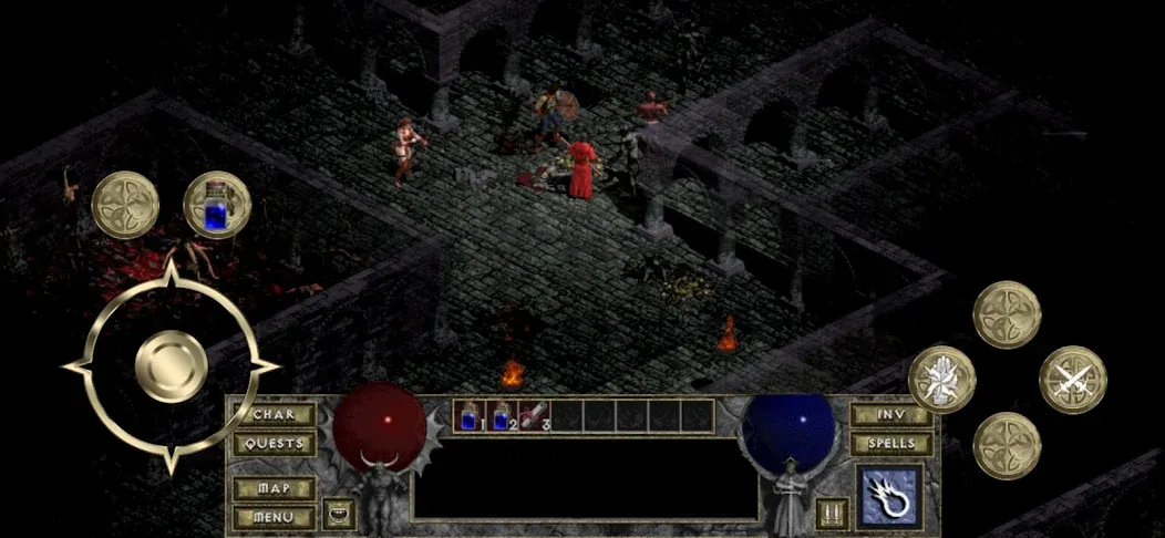 Скачать взломанную DevilutionX — Diablo 1 port (ДевилутионЭкс)  [МОД Много денег] — полная версия apk на Андроид screen 2