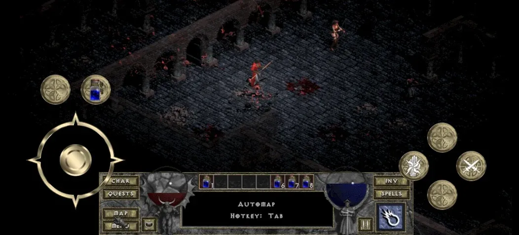 Скачать взломанную DevilutionX — Diablo 1 port (ДевилутионЭкс)  [МОД Много денег] — полная версия apk на Андроид screen 4