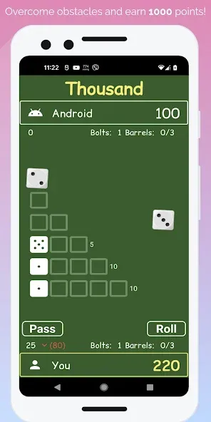 Скачать взломанную Dice Games  [МОД Много денег] — стабильная версия apk на Андроид screen 2