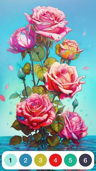 Взломанная Paint by Number: Coloring Game  [МОД Бесконечные деньги] — стабильная версия apk на Андроид screen 1