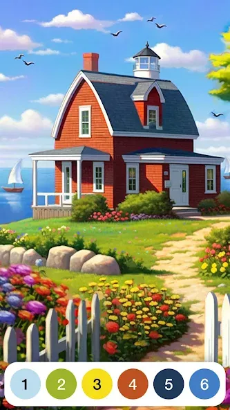Взломанная Paint by Number: Coloring Game  [МОД Бесконечные деньги] — стабильная версия apk на Андроид screen 4