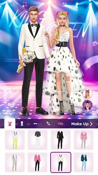 Взломанная College Dress Up for Girls (Капель Макеовер)  [МОД Все открыто] — полная версия apk на Андроид screen 3