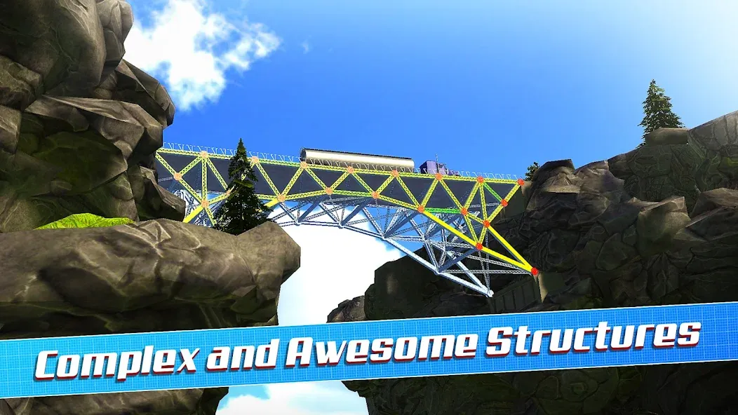 Взломанная Bridge Construction Simulator (Бридж Конструкшн Симулятор)  [МОД Unlocked] — полная версия apk на Андроид screen 4