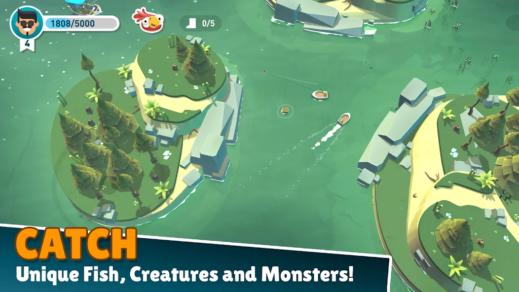 Взлом Creatures of the Deep: Fishing (Кричерс оф зе Дип)  [МОД Unlimited Money] — полная версия apk на Андроид screen 2