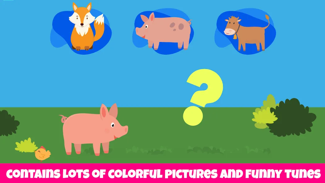 Скачать взлом Farm animals game for babies  [МОД Бесконечные монеты] — последняя версия apk на Андроид screen 4