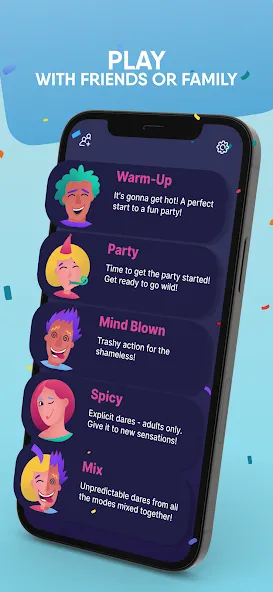 Взломанная Dare or Penalty : Party game  [МОД Unlimited Money] — последняя версия apk на Андроид screen 2