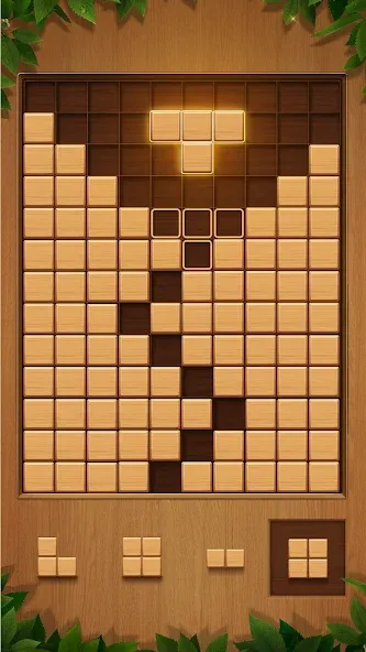 Взломанная QBlock: Wood Block Puzzle Game (Вуд Блок Пазл)  [МОД Mega Pack] — последняя версия apk на Андроид screen 1