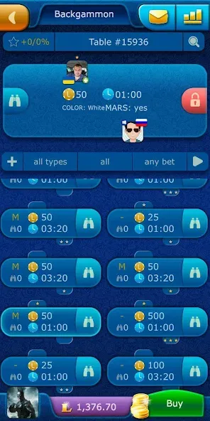 Взлом Backgammon LiveGames online  [МОД Unlimited Money] — полная версия apk на Андроид screen 4