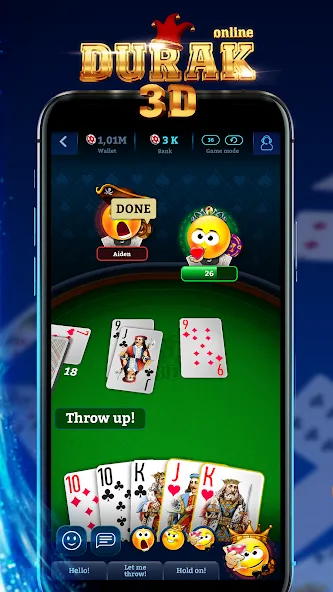 Взлом Durak Online 3D  [МОД Много монет] — полная версия apk на Андроид screen 1