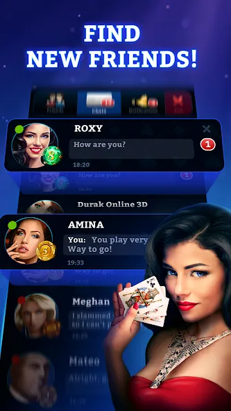 Взлом Durak Online 3D  [МОД Много монет] — полная версия apk на Андроид screen 3