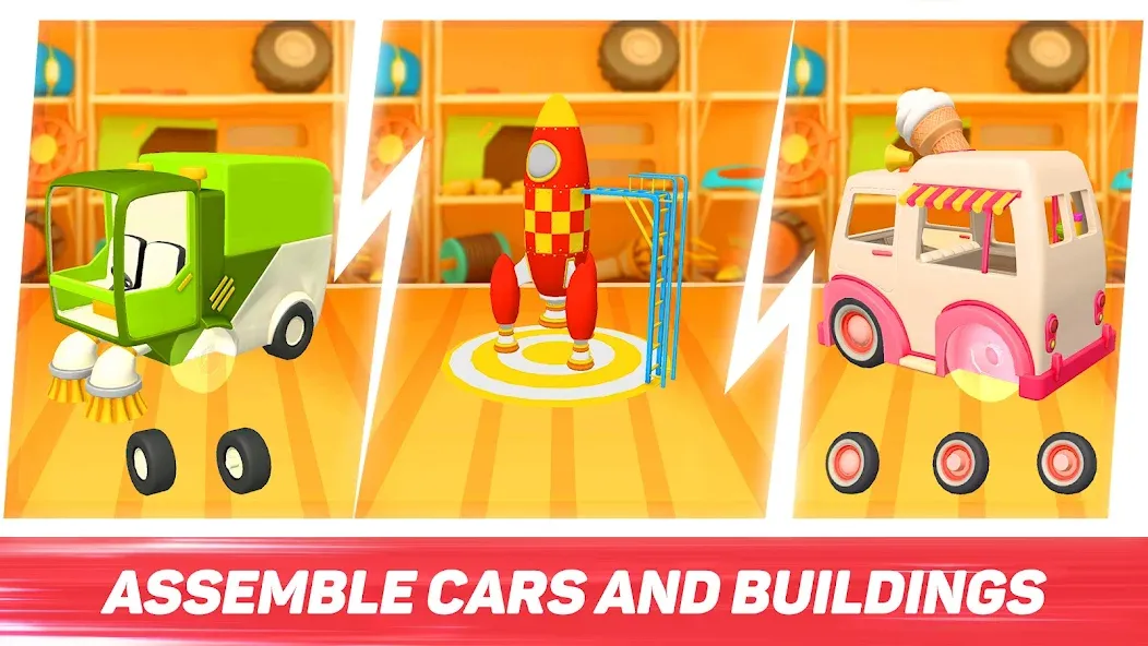 Взлом Leo Runner: car games for kids  [МОД Unlimited Money] — полная версия apk на Андроид screen 2