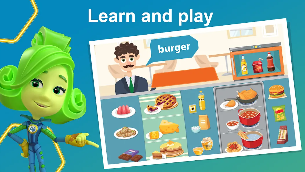 Взломанная English for Kids Learning game  [МОД Меню] — стабильная версия apk на Андроид screen 2