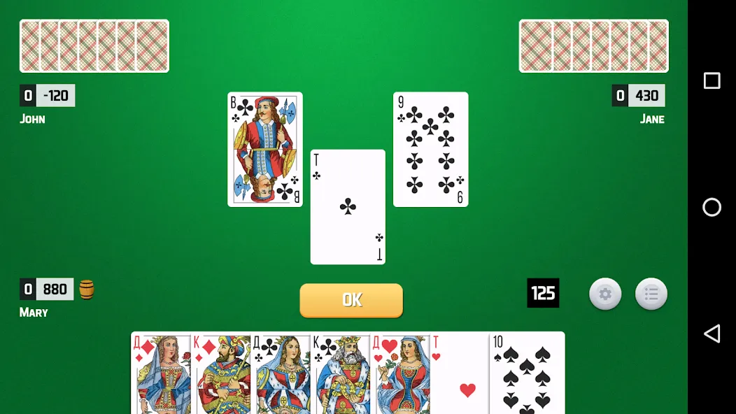 Взлом Thousand Card Game (1000) (одна тысяча)  [МОД Много денег] — полная версия apk на Андроид screen 1