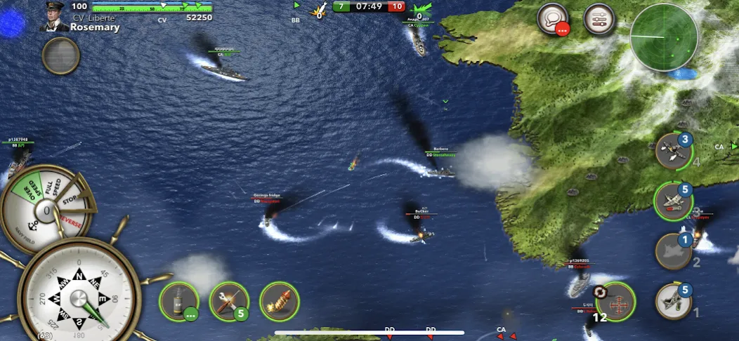 Скачать взлом Navy Field: Online Sea Battles (НеиФилд)  [МОД Много денег] — последняя версия apk на Андроид screen 4