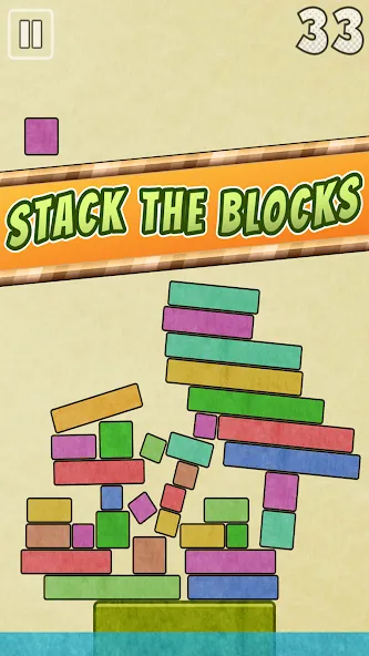 Скачать взломанную Drop Stack Block Stacking Game (Дроп Стэк блочная игра с укладкой блоков)  [МОД Много монет] — стабильная версия apk на Андроид screen 2