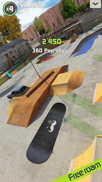 Скачать взлом Touchgrind Skate 2 (Тачгринд Скейт 2)  [МОД Много денег] — стабильная версия apk на Андроид screen 2