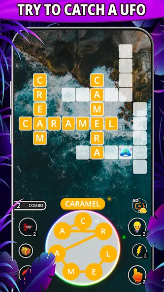 Скачать взломанную Word connect: word search game  [МОД Unlimited Money] — последняя версия apk на Андроид screen 1